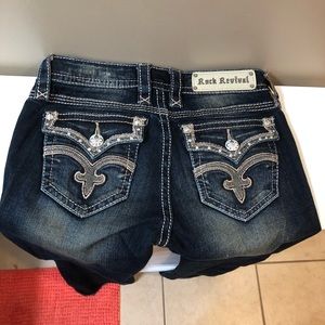 EUC rock revival bootcut jeans